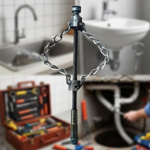 Flex shaft sewer descaling - shaft,